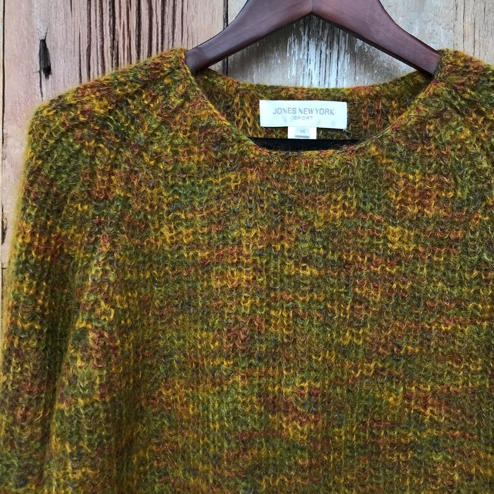 Jones New York 50% Mohair Sweater M